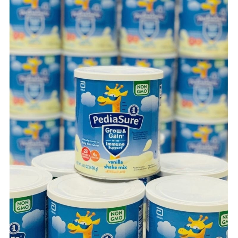 Sữa bột Pediasure Grow & Gain hương vanilla 400g dành cho trẻ của Mỹ