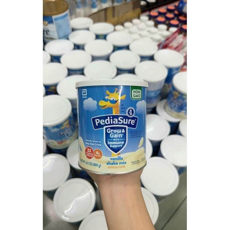 Sữa bột Pediasure Grow & Gain hương vanilla 400g dành cho trẻ của Mỹ