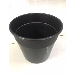 1 chậu nhựa tròn đen cứng đk 9cm