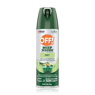 Xịt chống muỗi và côn trùng OFF! Deep Woods Dry set 3 chai