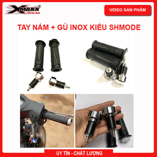 Tay nắm sh mode kèm gù inox | hàng chuẩn đẹp - giá 1 đôi - gắn cho wave và các loại xe khác
