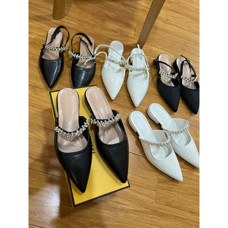 (có video )sục mũi nhọn đế thấp quai đá quảng châu/sale 30%