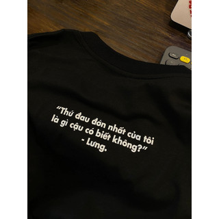 Áo thun in slogan thiết kế theo yêu cầu full box