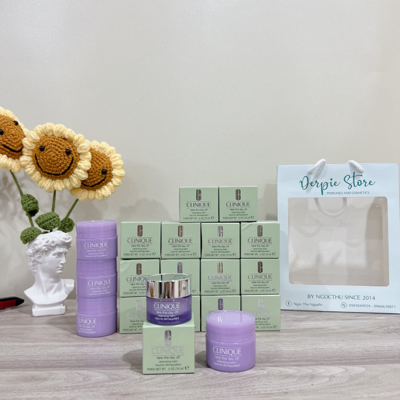Sáp tẩy trang dịu nhẹ siêu sạch Clinique Take The Day Off Cleansing Balm có sẵn