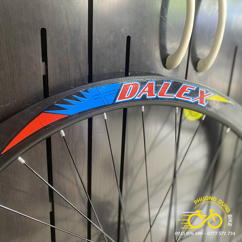 Vành nhôm không nan hoa xe đạp DALEX 700Cx40mm 32 lỗ