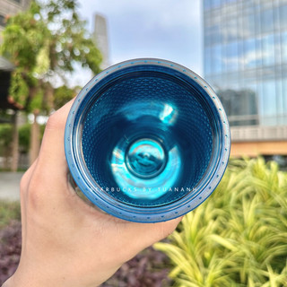 [Chính hãng] Ly Starbucks Studded Blue Chrome 473/710ml
