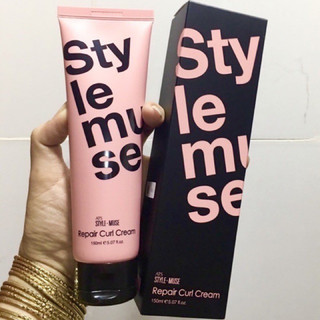 KEM TẠO PHỒNG CHO TÓC XOĂN VOLUMIZING REPAIR CURL CREAM 150 ML ( ATS Style-Muse ) ( mẫu mới)