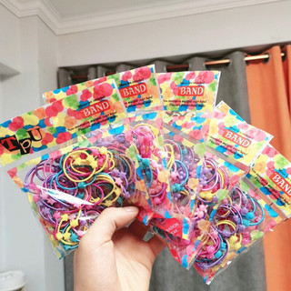 Túi 50 dây buộc tóc cho bé siêu đẹp