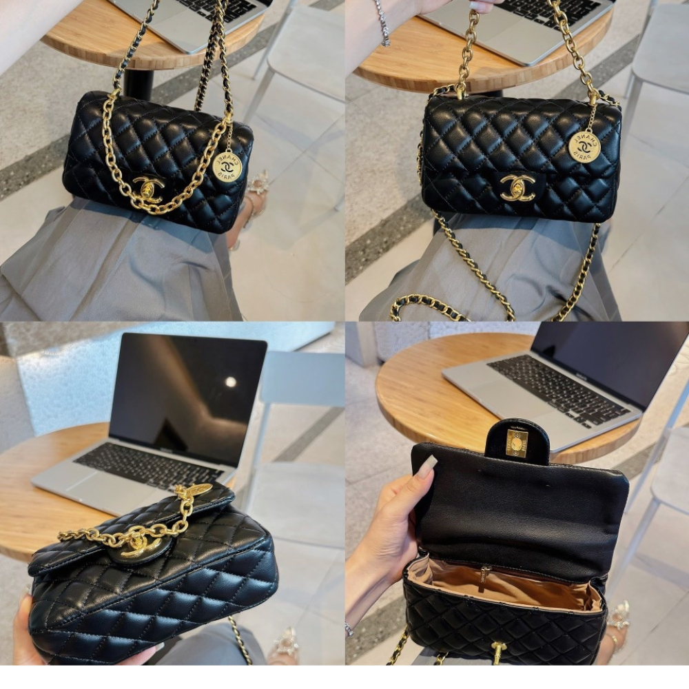 Túi xách tay thời trang da PU mềm hình trám, form túi cứng da mềm dân công sở