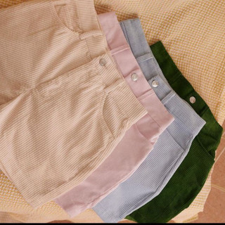 Quần Shorts Nhung Dinosaur Shorts - Gingerbear