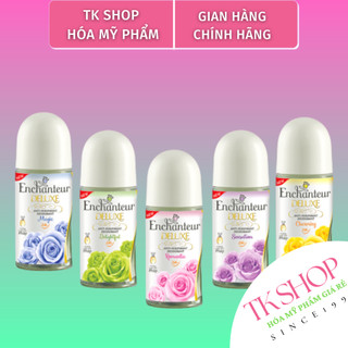 LĂN KHỬ MÙI NƯỚC HOA  ENCHANTEUR 50ml---- 5 MÙI LỰA CHỌN