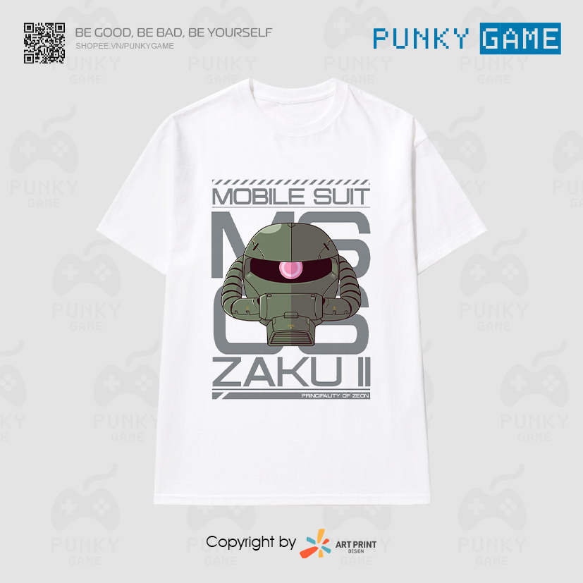 Áo thun Gundam Collections ngắn tay
