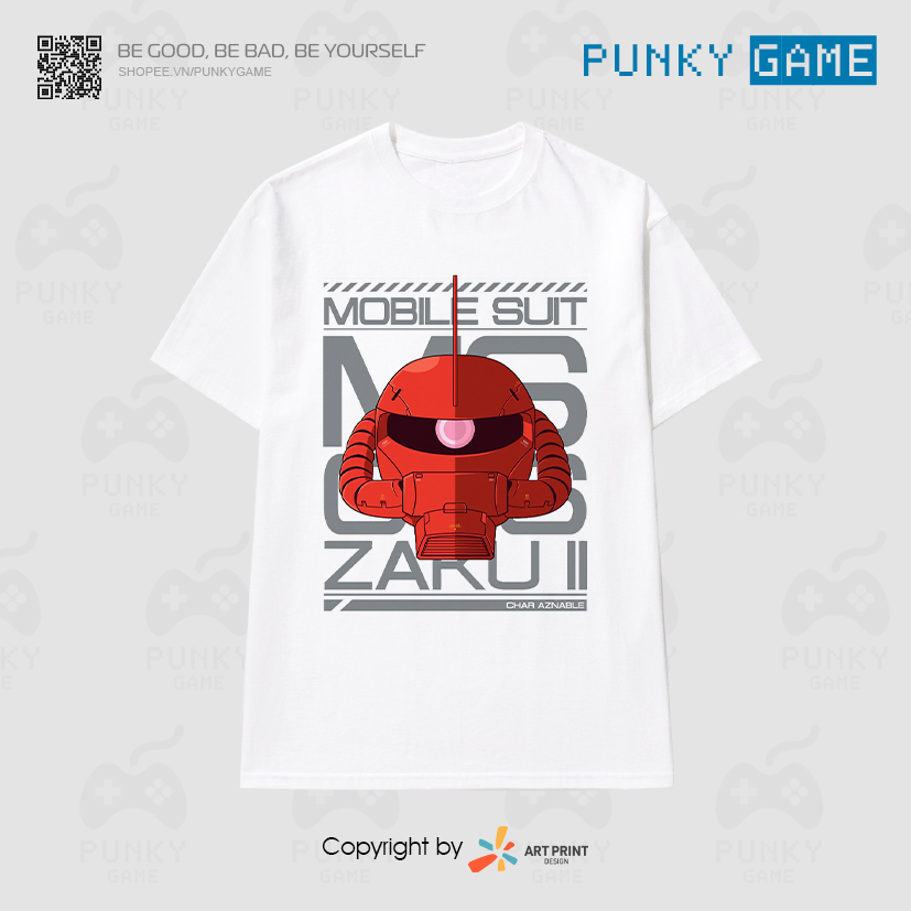 Áo thun Gundam Collections ngắn tay