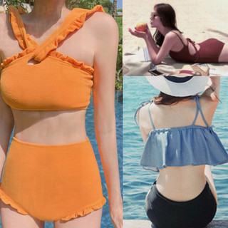 [THANH LÝ 50K-79K] Bikini đi biển 2 mảnh 1 mảnh full size, hàng Quảng Châu rẻ đẹp