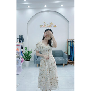 [Tiệm MiiSon] Váy cổ tim hoa