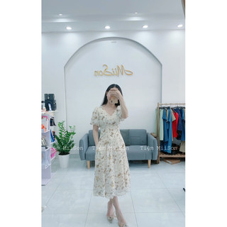 [Tiệm MiiSon] Váy cổ tim hoa