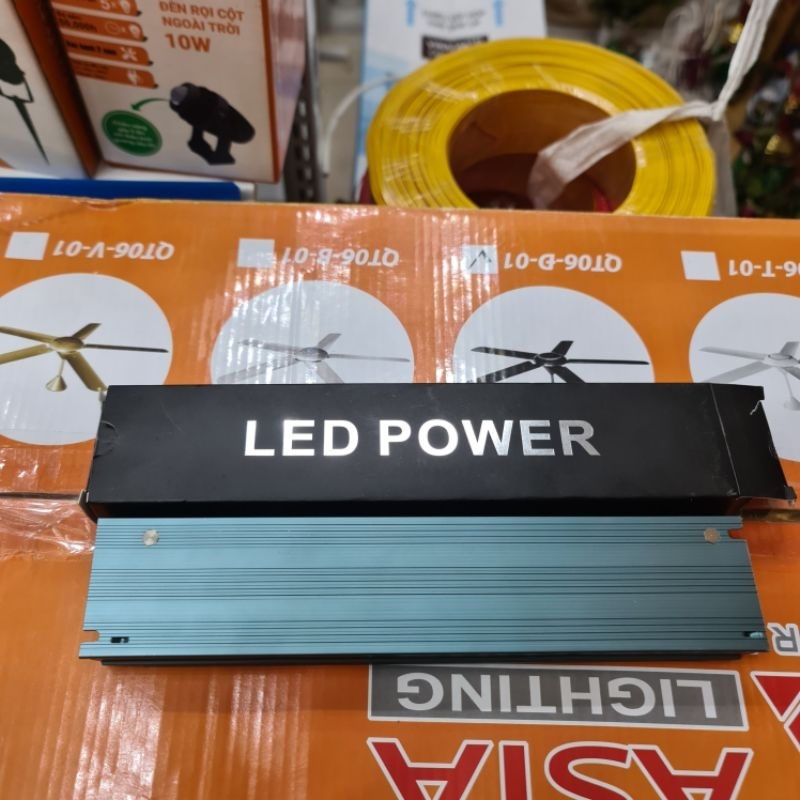 Nguồn Led, Drive Led 12V, 24V, chính hãng DLV 60W, 100W, 200W, 300W, 400W, thân nhôm cao cấp, tiêu chuẩn IP20