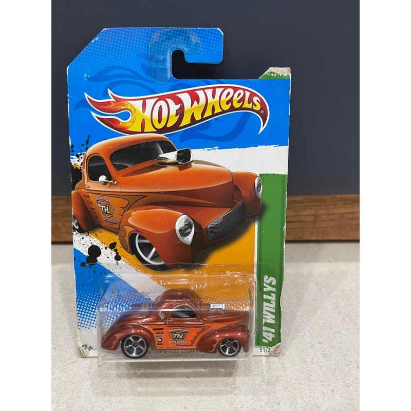 Xe mô hình đồ chơi cơ bản Hotwheels 1:64 - TREASURE HUNT (T-HUNT) - '41 Willys