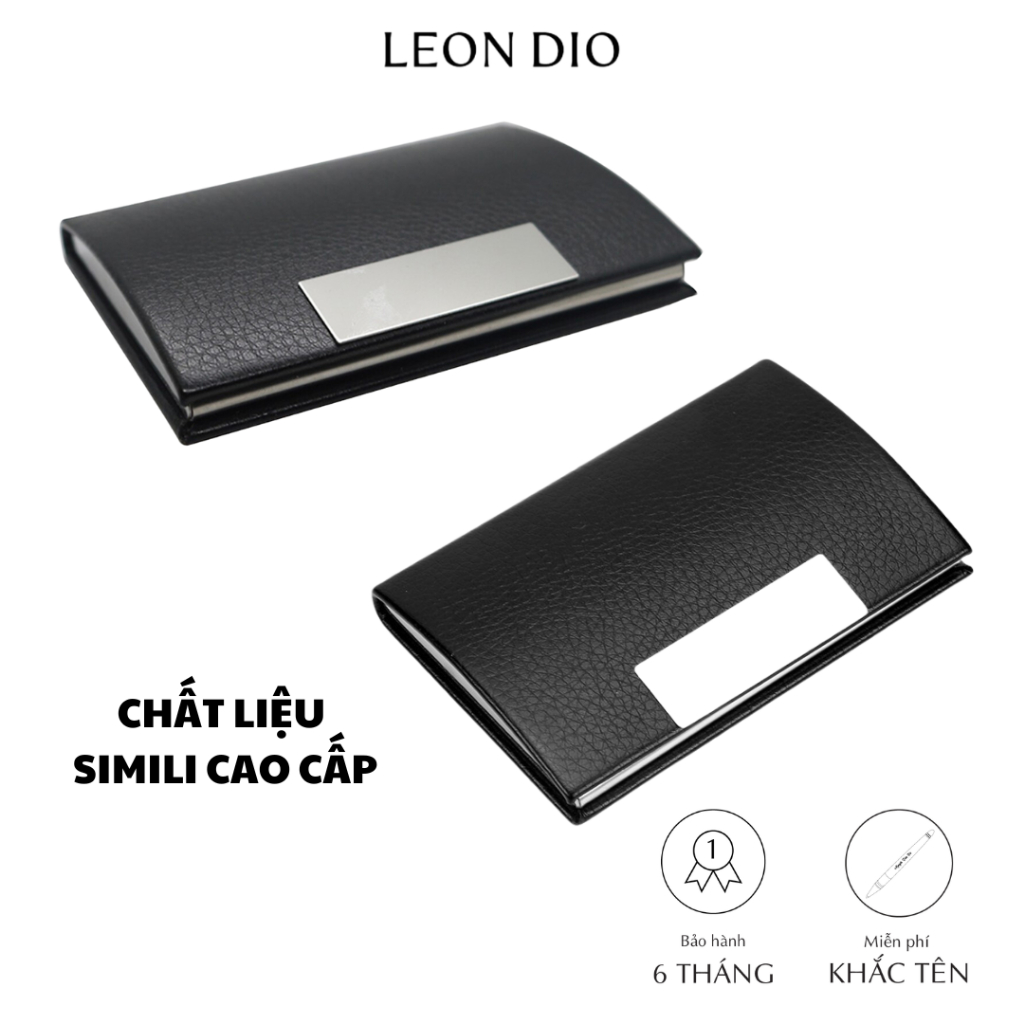 Ví Đựng Thẻ Name Card Holder Nam Nữ LD001 Cao Cấp, Quà Tặng Sếp, Đồng Nghiệp, Đối Tác