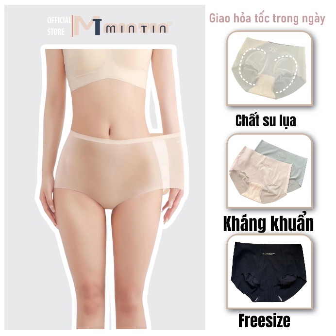 Quần lót nữ SU CAO CẤP lụa băng - quần chip nữ tàng hình lụa cao cấp lượn sóng[MinTin]
