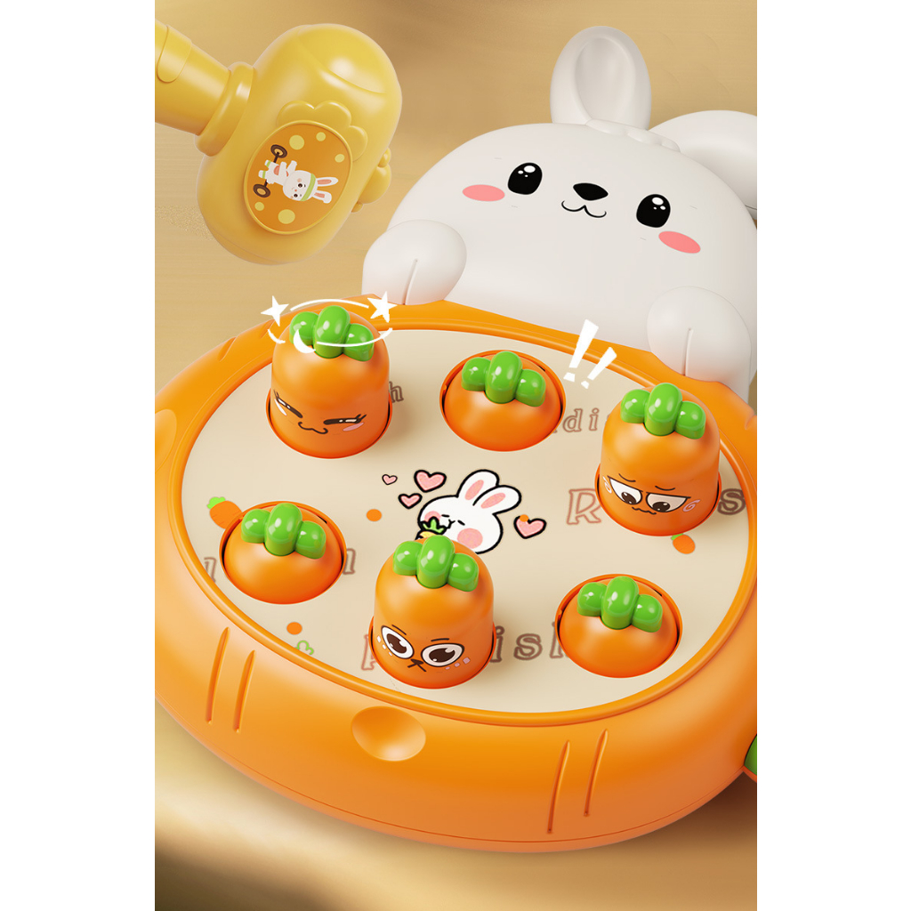 Đồ Chơi Đập Chuột Hamster Giúp Trẻ Phát Triển Phản Xạ Cho Bé