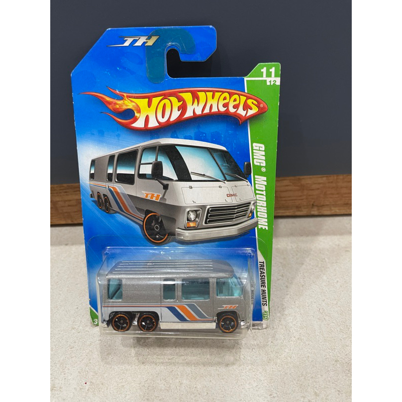 Xe mô hình đồ chơi cơ bản Hotwheels 1:64 - TREASURE HUNT (T-HUNT) - GMC Motorhome
