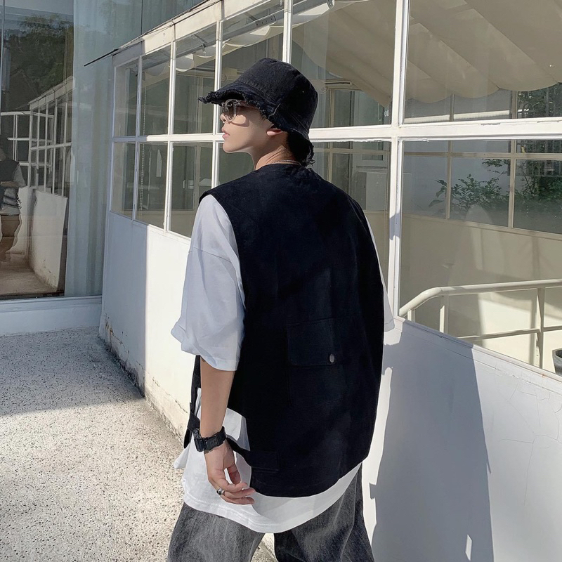 Áo Ghile kaki Unisex hàng thiết kế