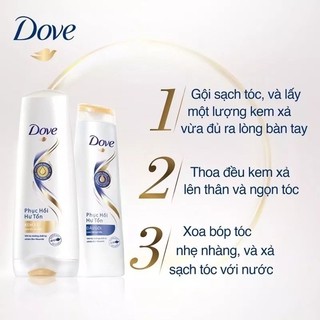 Dầu Gội DOVE 640g(mẫu mới)