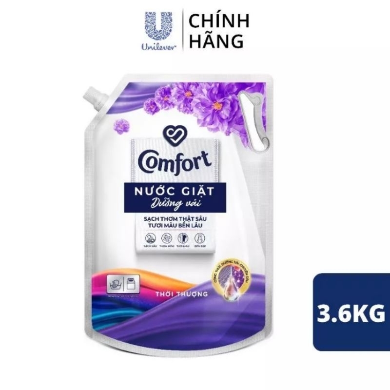 Nước giặt dưỡng vải comfo 3,6kg