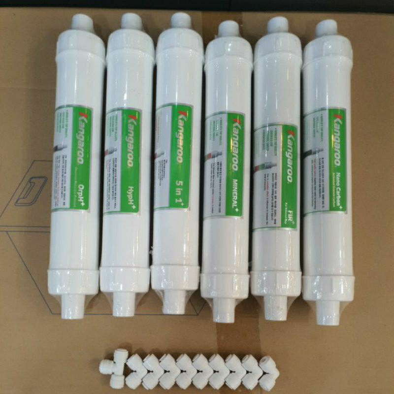 Combo 6 Lõi lọc nước 5678910 Hydrogen Kangaroo chính hãng