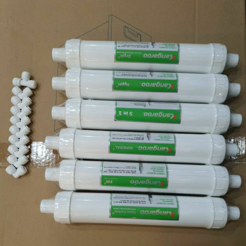 Combo 6 Lõi lọc nước 5678910 Hydrogen Kangaroo chính hãng