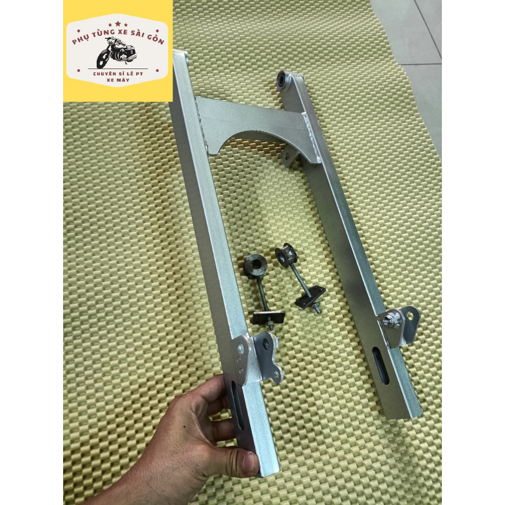 Gấp trơn 52cm mẫu mới cho xe Sirius, Jupiter tặng kèm pát tăng sên