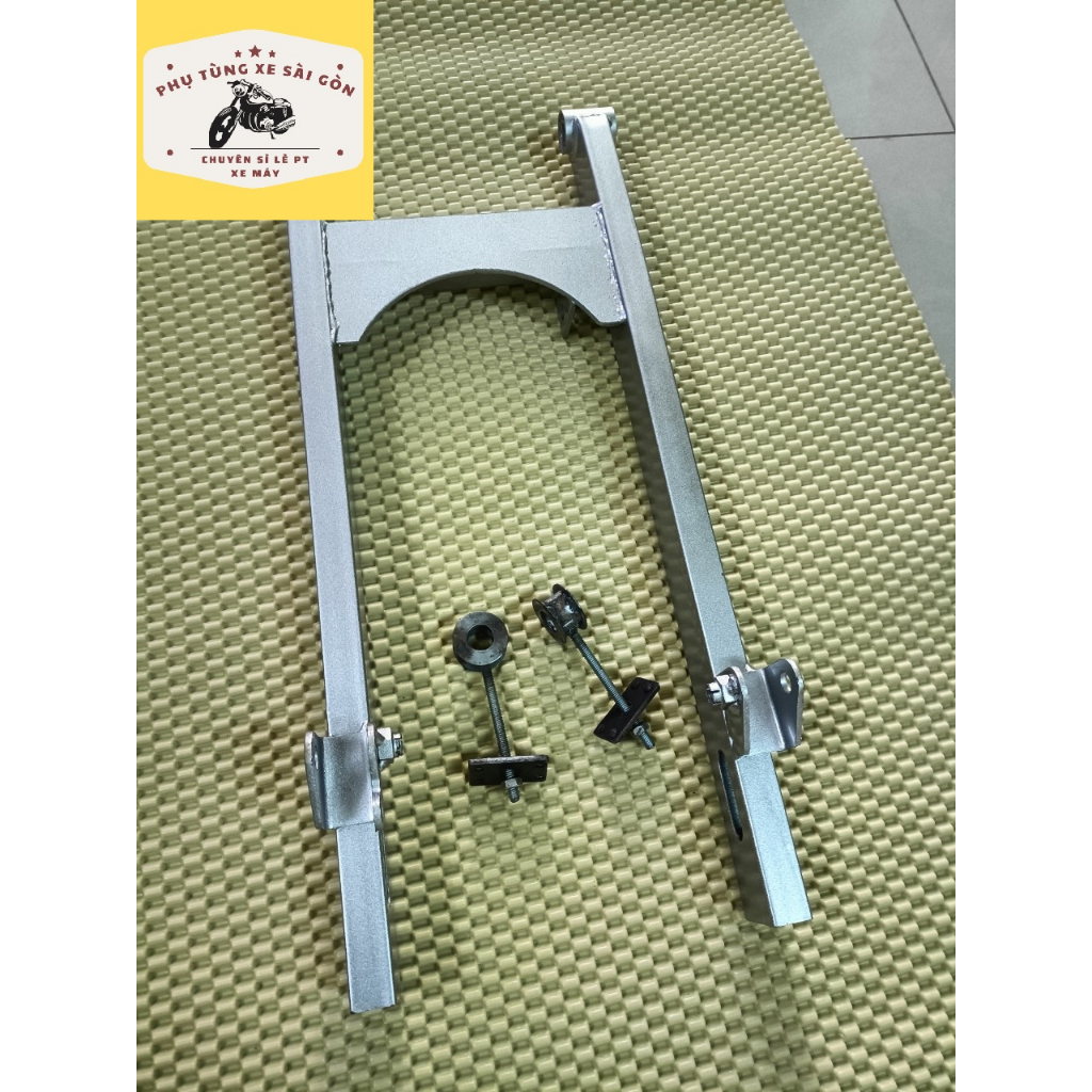 Gấp trơn 52cm mẫu mới cho xe Sirius, Jupiter tặng kèm pát tăng sên