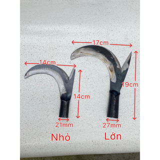  Dụng cụ hái dừa lưỡi liềm cắt quả dừa trên cao thép tốt vật tư nông nghiệp cứng cáp cắt tỉa cây sắn măng đa năng 