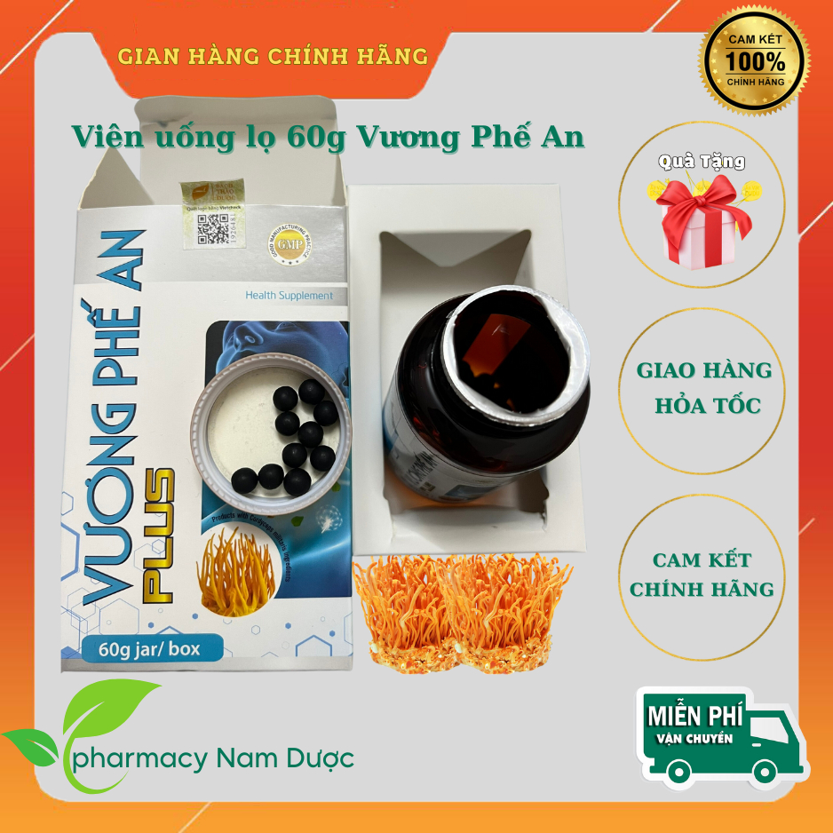 Combo 2 Hộp Vương Phế An Chính Hãng - Giảm Đau Rát Họng, Viêm Họng Hạt