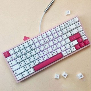 BỘ KEYCAP CHERRY PROFILE KON MOMO DAIFEN SONG NGỮ HOA ANH ĐÀO