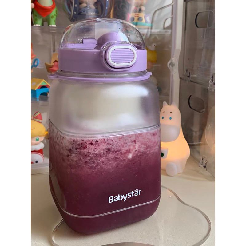 CHÍNH HÃNG- MÁY SINH TỐ CẦM TAY BABY STAR DUNG TÍCH 1L PIN 1500mah- Mẹ Mun order