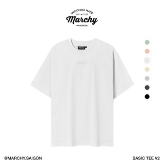 MARCHY - Basic Tee V2 - Áo thun trơn