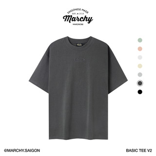 MARCHY - Basic Tee V2 - Áo thun trơn