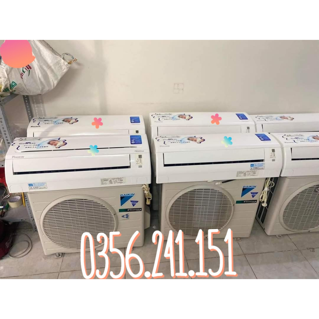 Điều Hòa nội địa nhật DAKIN 9000btu điện 100v 2 chiều inverter