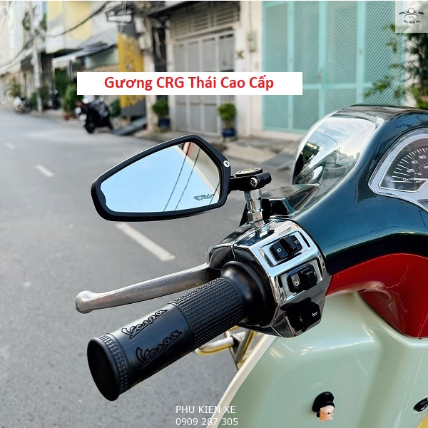 Gương CRG Thái Mặt Kính Trắng Cực Săc Nét Cho Các Dòng Xe Máy