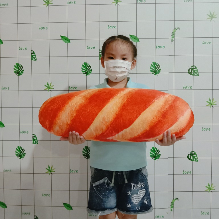 GỐI ÔM BÁNH MÌ SIZE LỚN CHO EM BÉ