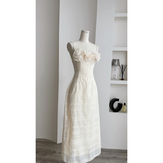 [RÁCH STORE] Đầm - 183 - 2 Dây - Hoa Ngực