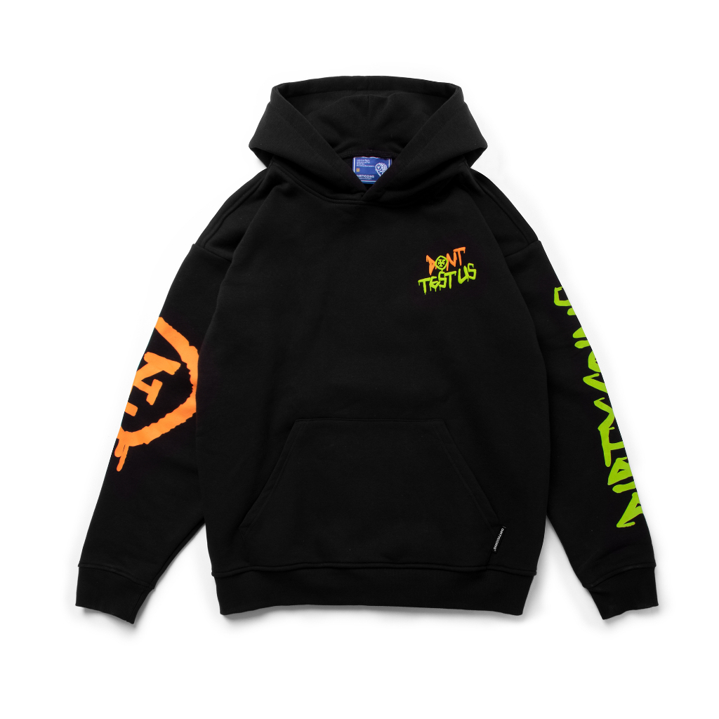 Áo Khoác DirtyCoins Don't Test Us Hoodie - Black