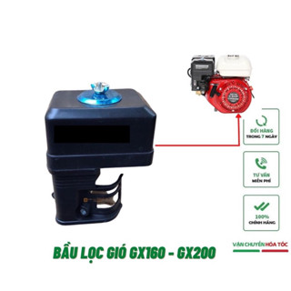 Bầu Lọc Gió Máy Phát Điện, Lọc Gió Máy Bơm Nước GX160, GX200 Lọc Khí Siêu Sạch, Hàng Chính Hãng