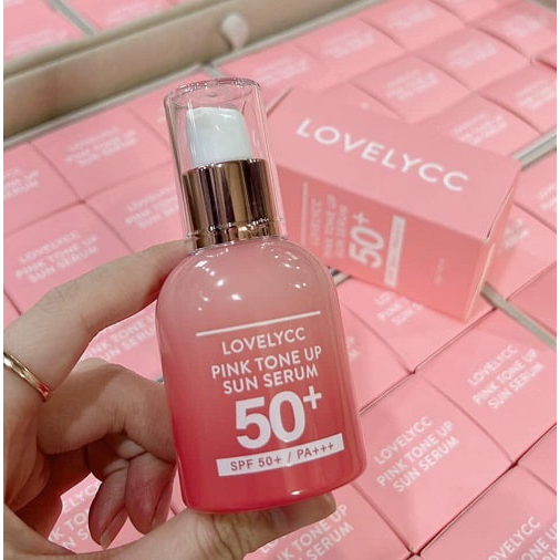 Serum Chống Nắng Lovelycc Pink Tone Up SPF 50+++ Consulter