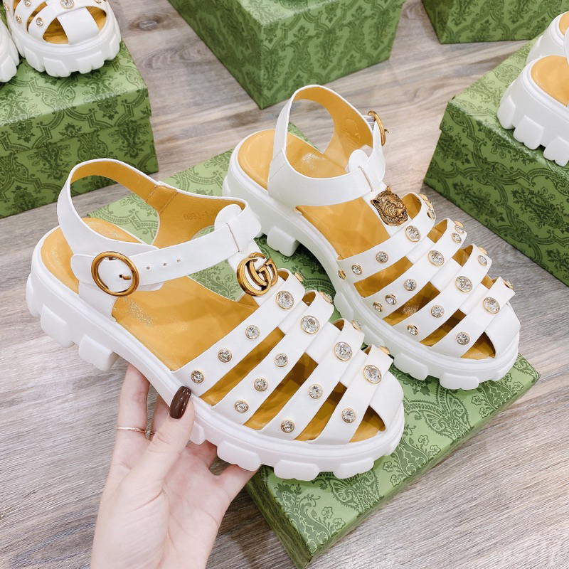 Dép quai hậu rọ 2 màu