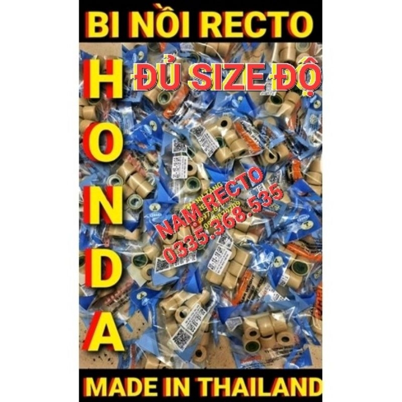 BI NỒI RECTO DÙNG CHO CÁC DÒNG XE HONDA 110CC 125CC 150CC  TAY GA THAILAND