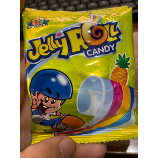 kẹo dẻo cuộn 6 mùi jelly roll
