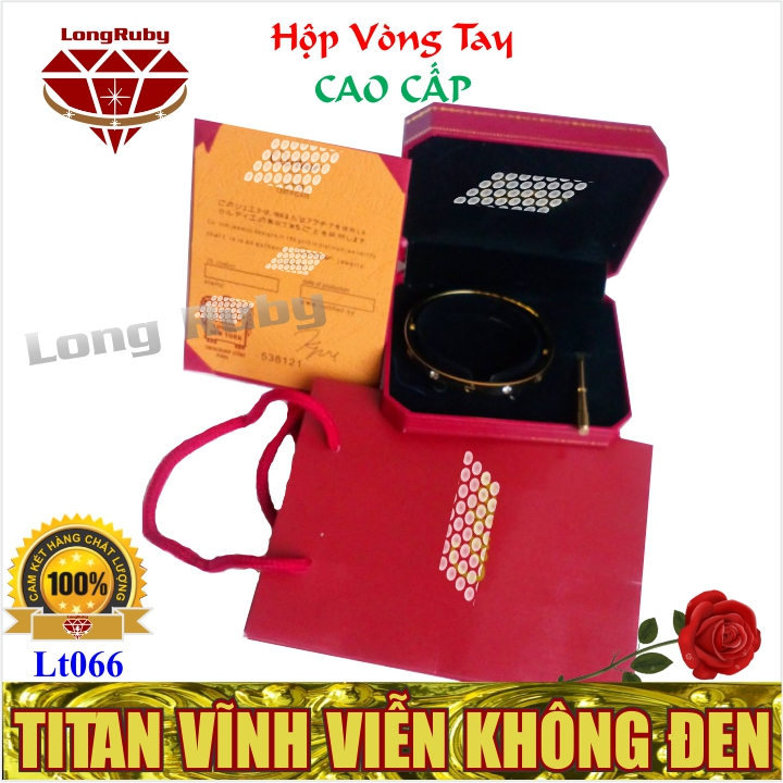 VÒNG TAY NAM NỮ TITAN MÀU VÀNG, HỒNG, TRẮNG | LẮC TAY THỜI TRANG - LT067V